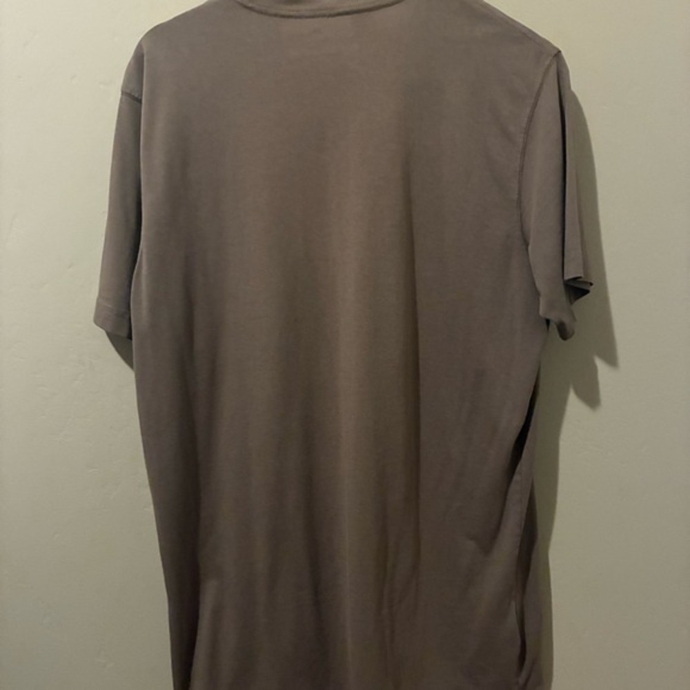 Eddie Bauer Mens Grizzly Bear Graphic T-Shirt Brown Cotton USA Tall Large TL - Picture 3 of 3